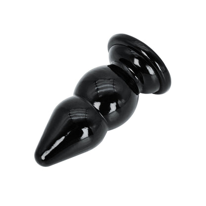 Black Extreme Balls Butt Plug