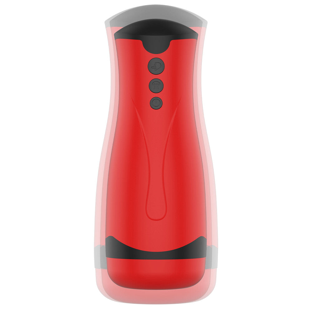 Red Hidden Desire Fusion X Super Suction Masturbator