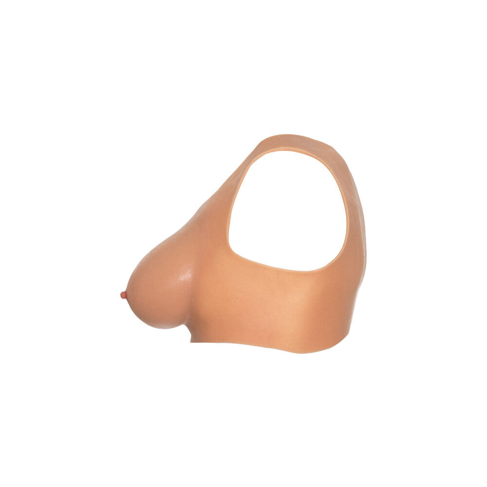 Hidden Desire Alter Ego Crop Top: DCup silicone breast form, skin-tone, for playful experimentation.
