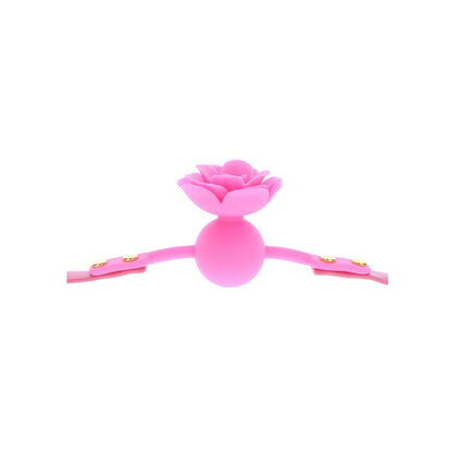 Taboom Malibu Rose ball gag, pink and playful