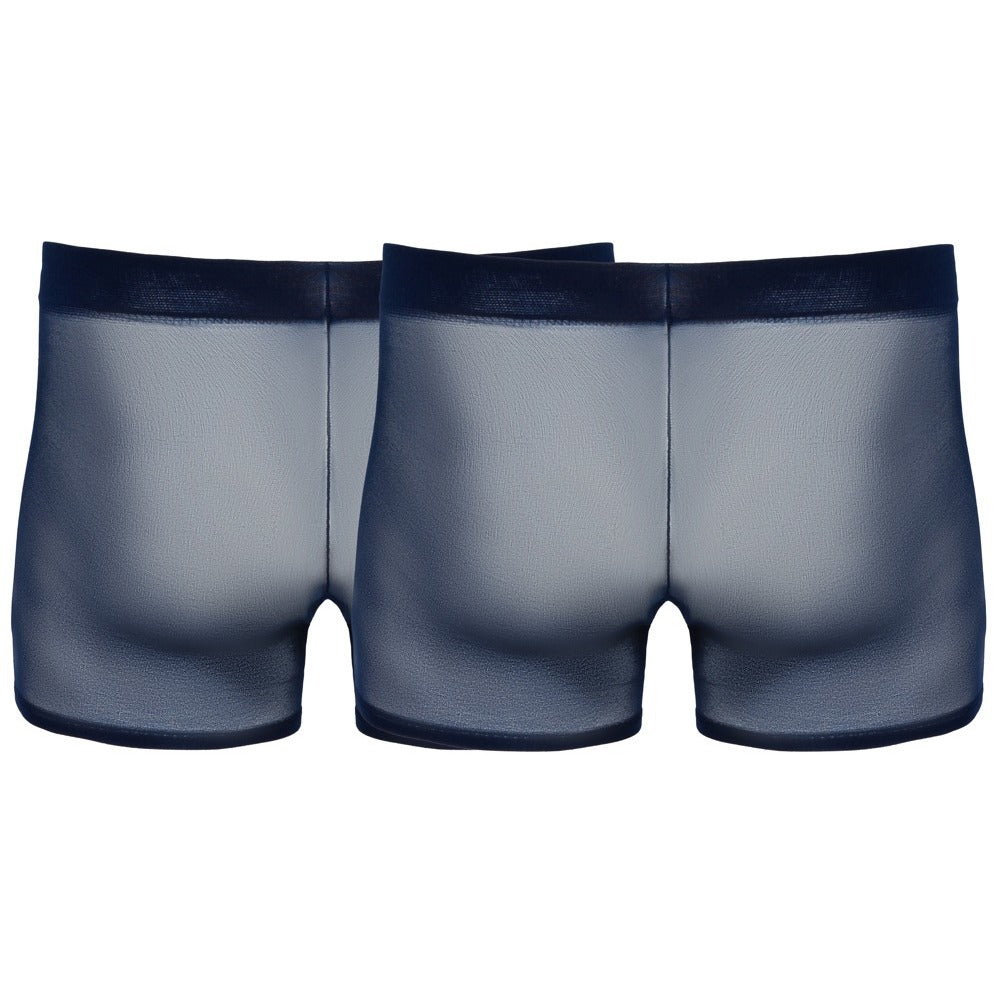 Two pairs of sheer navy Svenjoyment Revealing Pants.