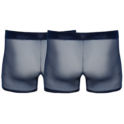 Two pairs of sheer navy Svenjoyment Revealing Pants.
