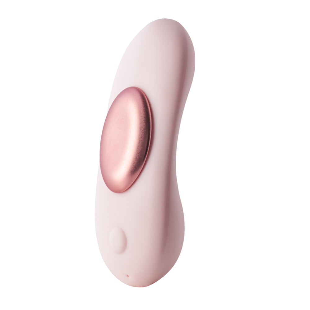 Pink panty vibe with rose gold button