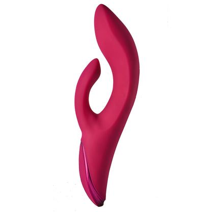 Pink clitoral vibrator with dual stimulators from Dream Toys