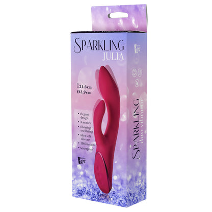 Sparkling Julia Duo Vibrator in box.
