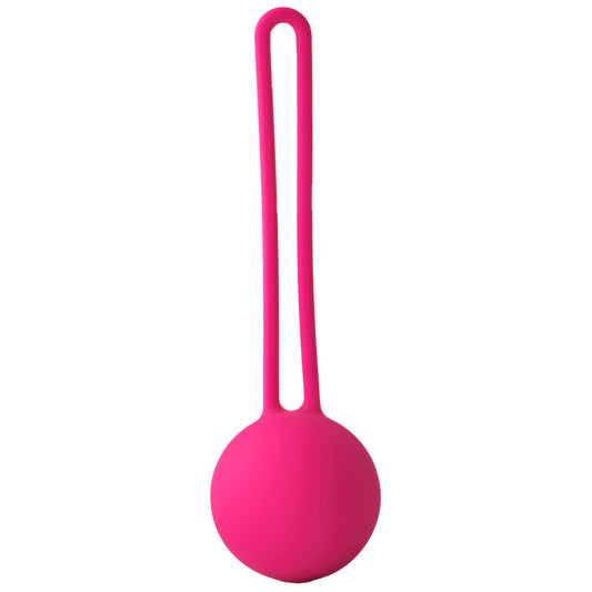 Pink Flirts Kegel ball for pelvic floor fitness.