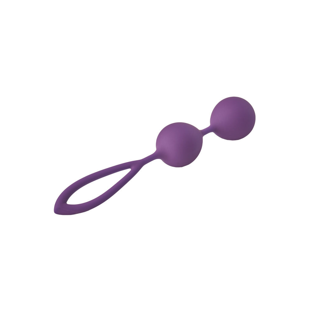 Purple Dream Toys Flirts Kegel Balls for pelvic floor exercise.