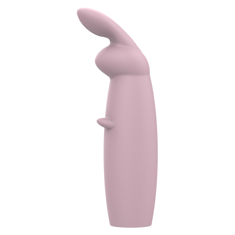 Hazel Mini Rabbit Massager in Nude. Pleasure, comfort, and exploration.
