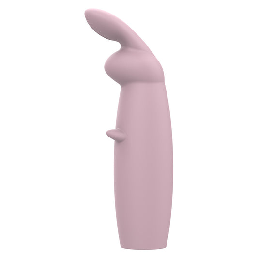Hazel Mini Rabbit Massager in Nude. Pleasure, comfort, and exploration.