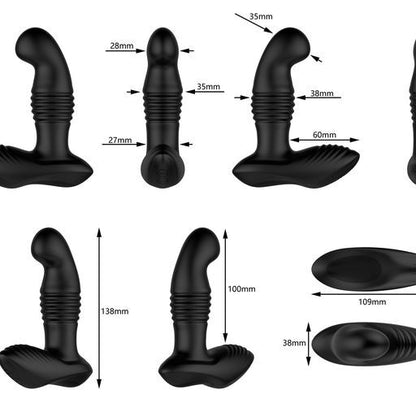 Nexus Thrust prostate massager dimensions.