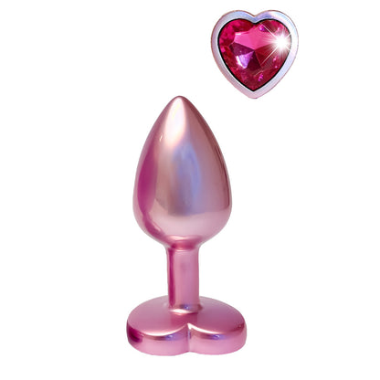 Pink love pearl butt plug