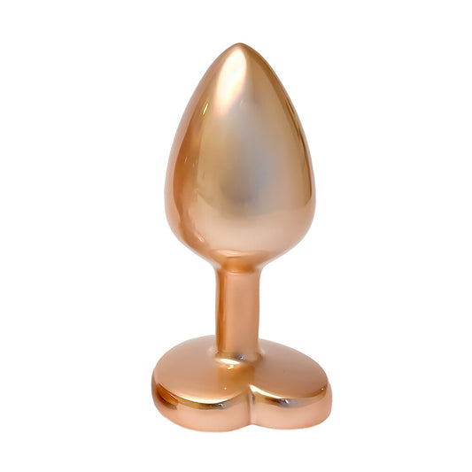 Gleaming pearl gold small butt plug from Dream Toys