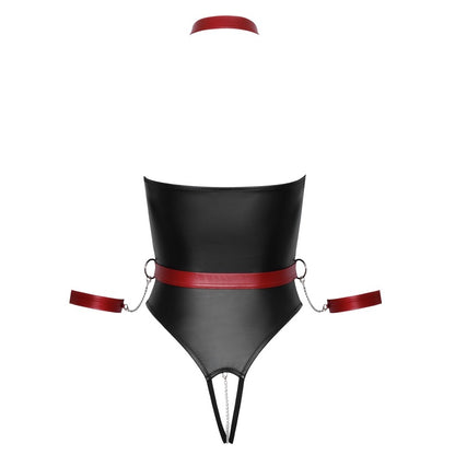 Cottelli Collection bondage bodysuit with harness detail.