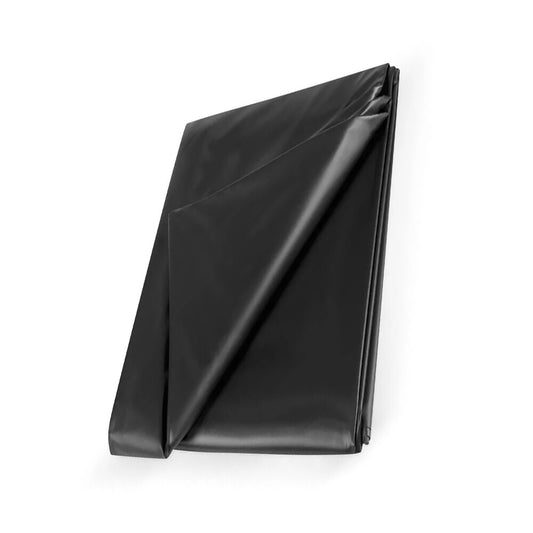 Black wet play bedsheet unfolded

Absolutely! Here's the alt text:

Black wet play bedsheet unfolded