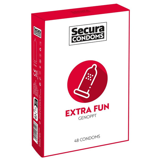 Secura Condoms Extra Fun 48 Pack