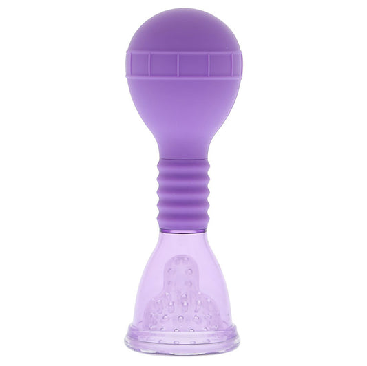 Lilac pleasure, a tantalising tickle! A cheeky pump promising thrills and frills with every squeeze. A moment of bliss!
