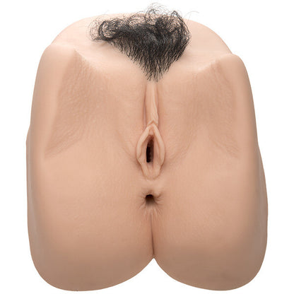Realistic flesh-toned pussy and bum sex toy.
