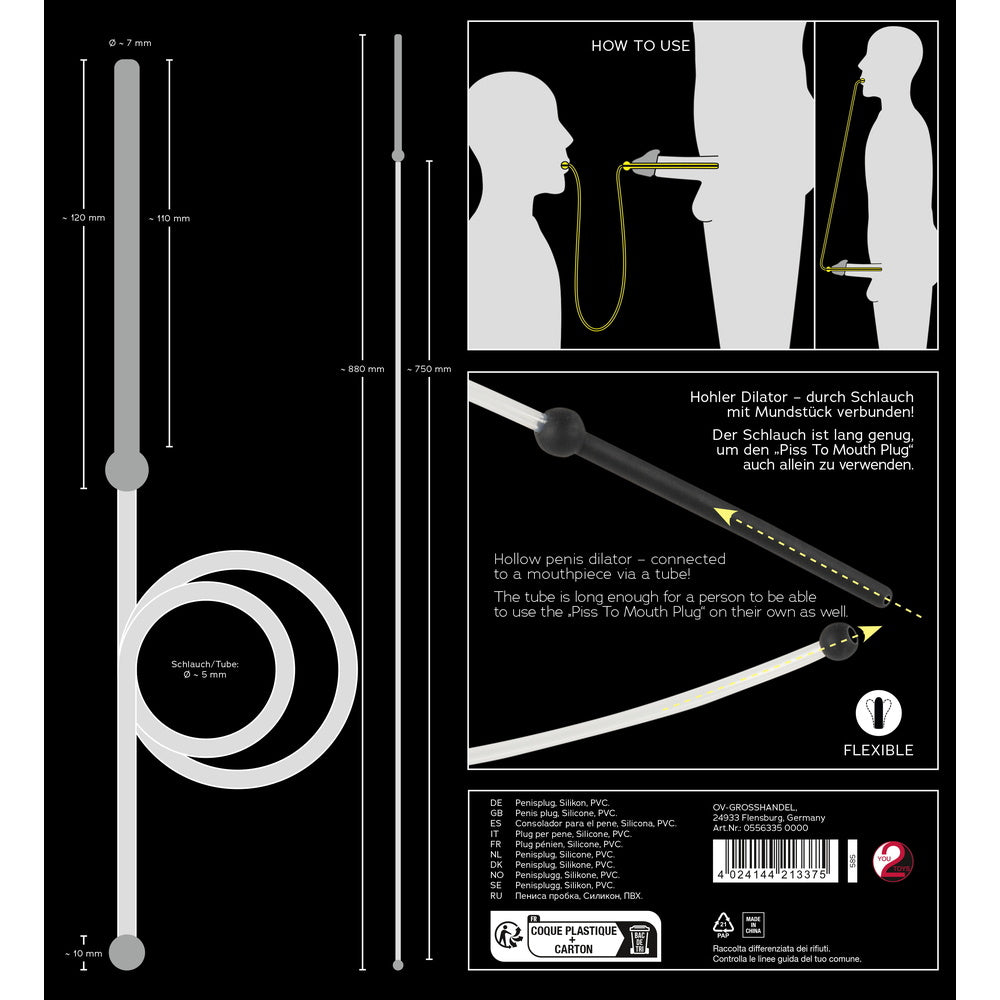 Piss To Mouth Dilator Diagram