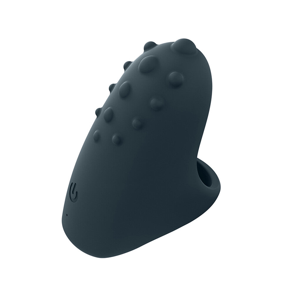 Dorcel Magic Finger vibe: a textured, rechargeable finger vibrator.
