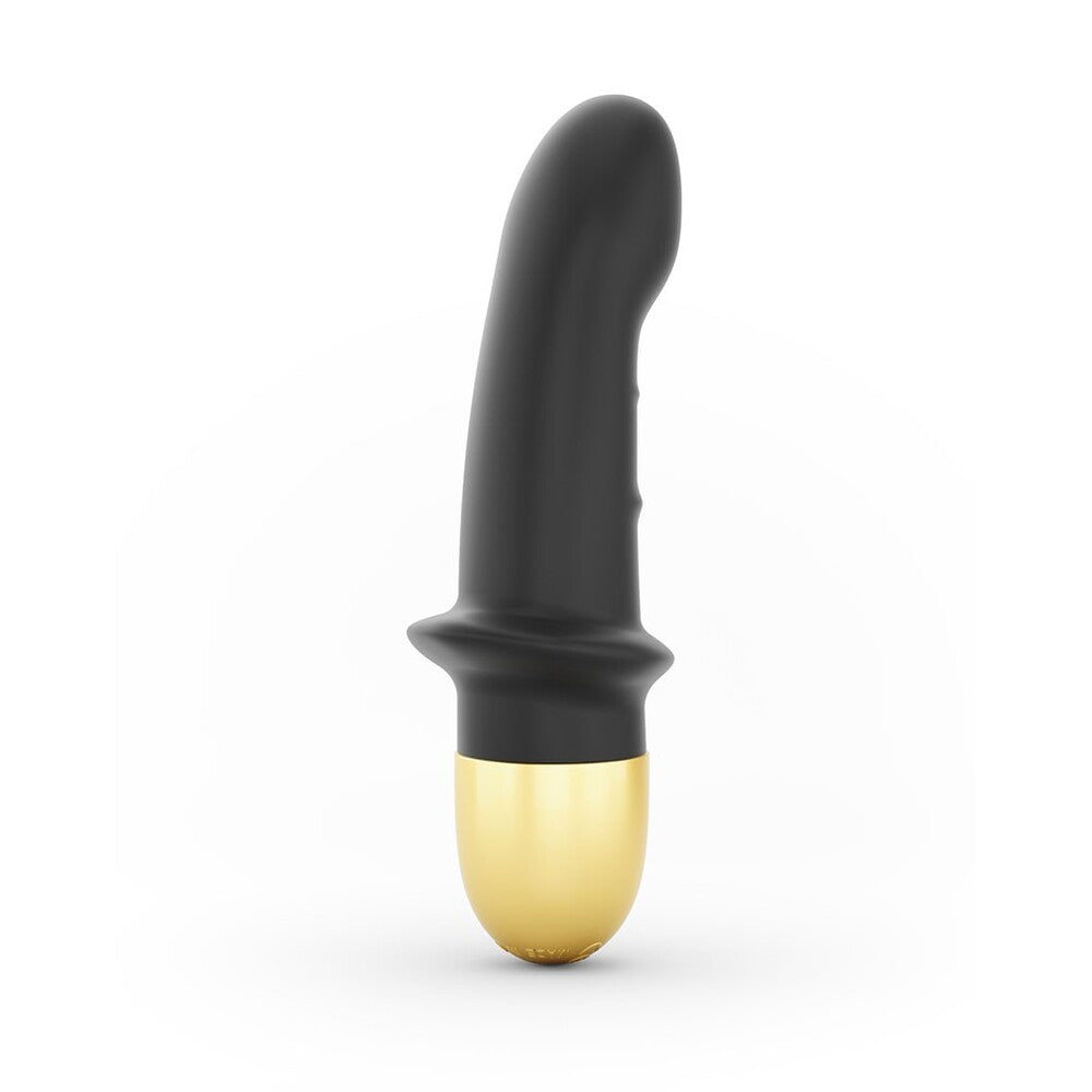 Black and gold personal vibrator