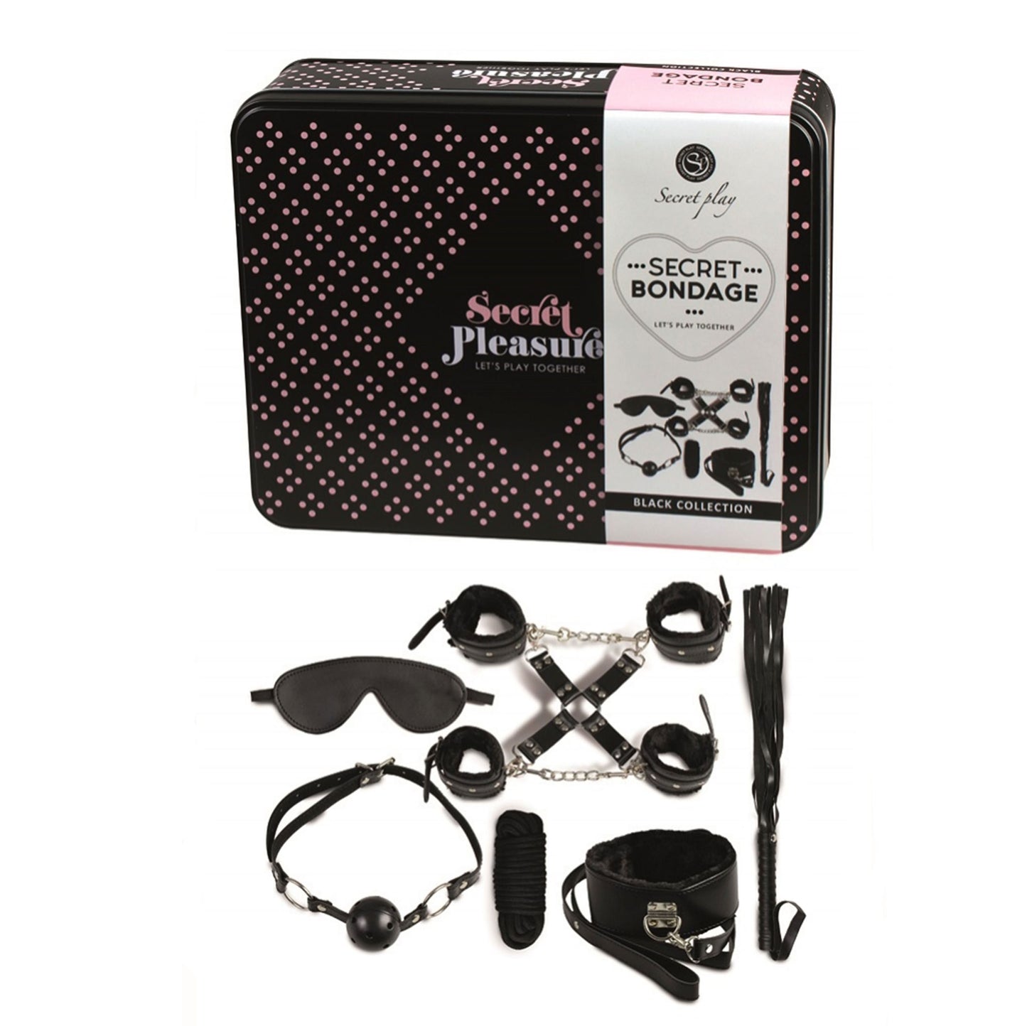 Secret Play Bondage Kit Black Collection