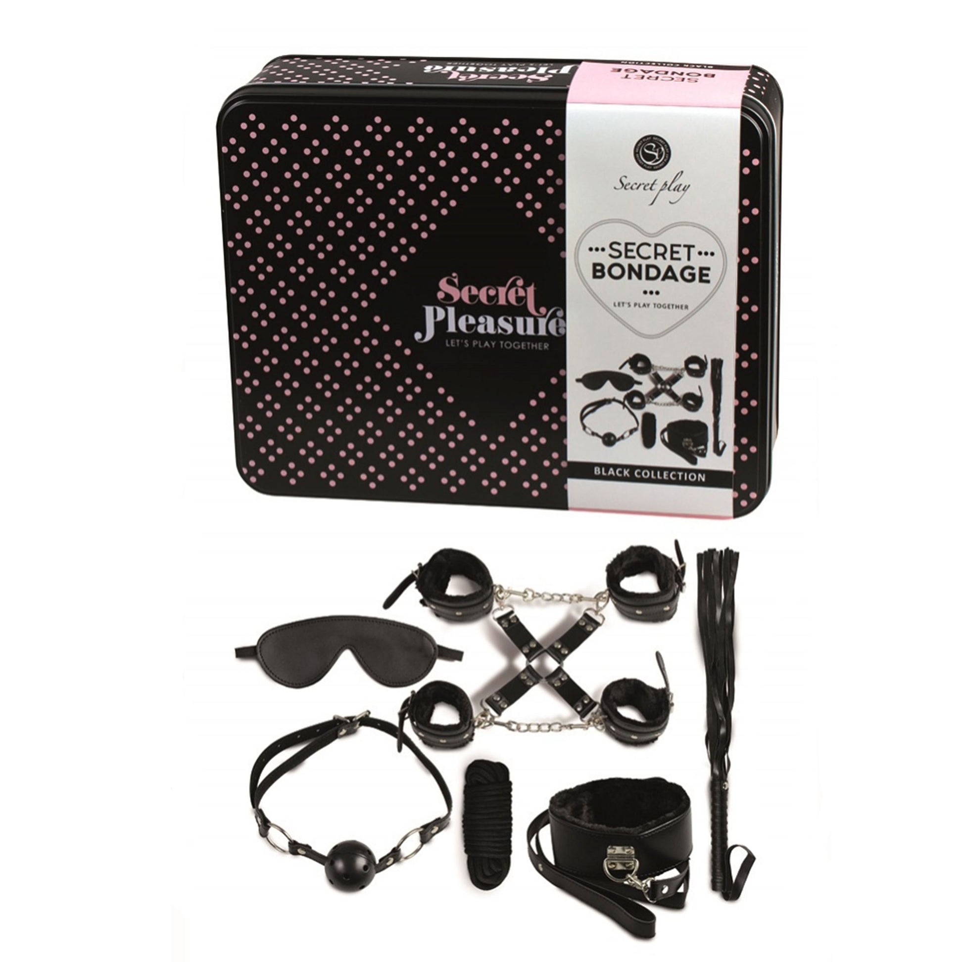 Secret Play Bondage Kit Black Collection
