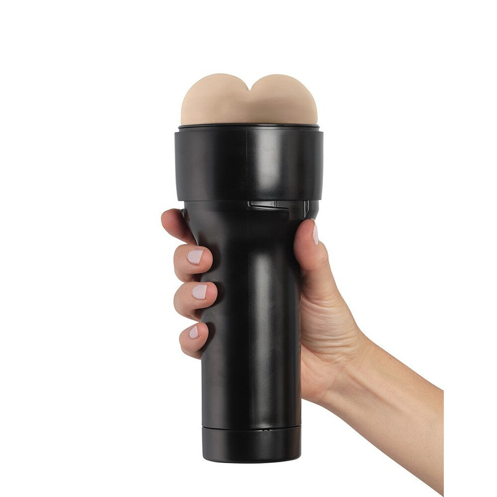 Kiiroo Extra Tight Feel Stroker in hand. Pleasure guaranteed!