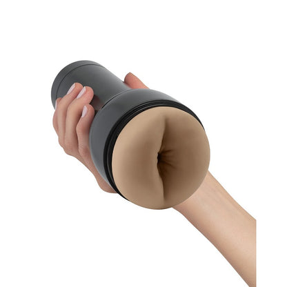 Kiiroo Extra Tight Feel Stroker held in a hand.