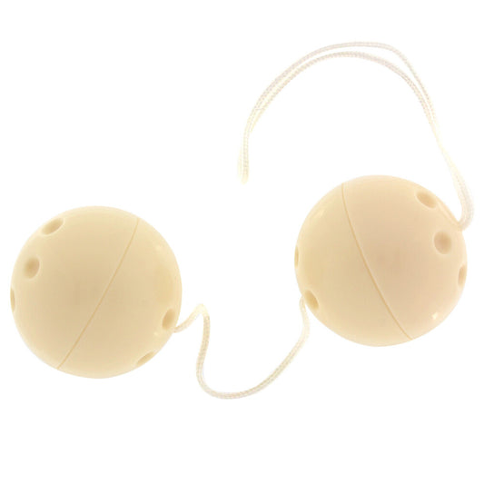 Vibratone Duo Balls by Seven Creations in beige