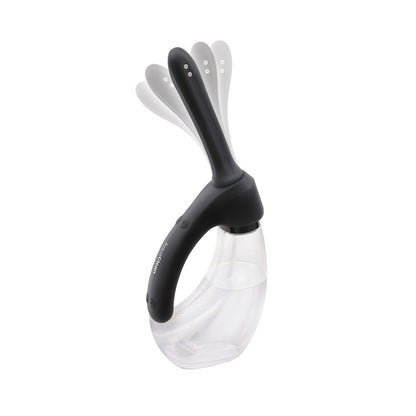 Rechargeable auto douche for personal hygiene and intimate cleansing.
