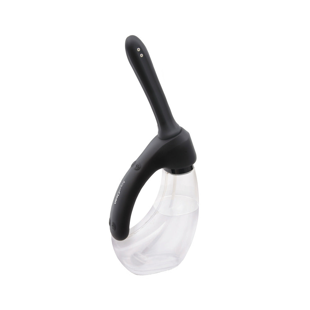 Rechargeable auto douche for personal hygiene.