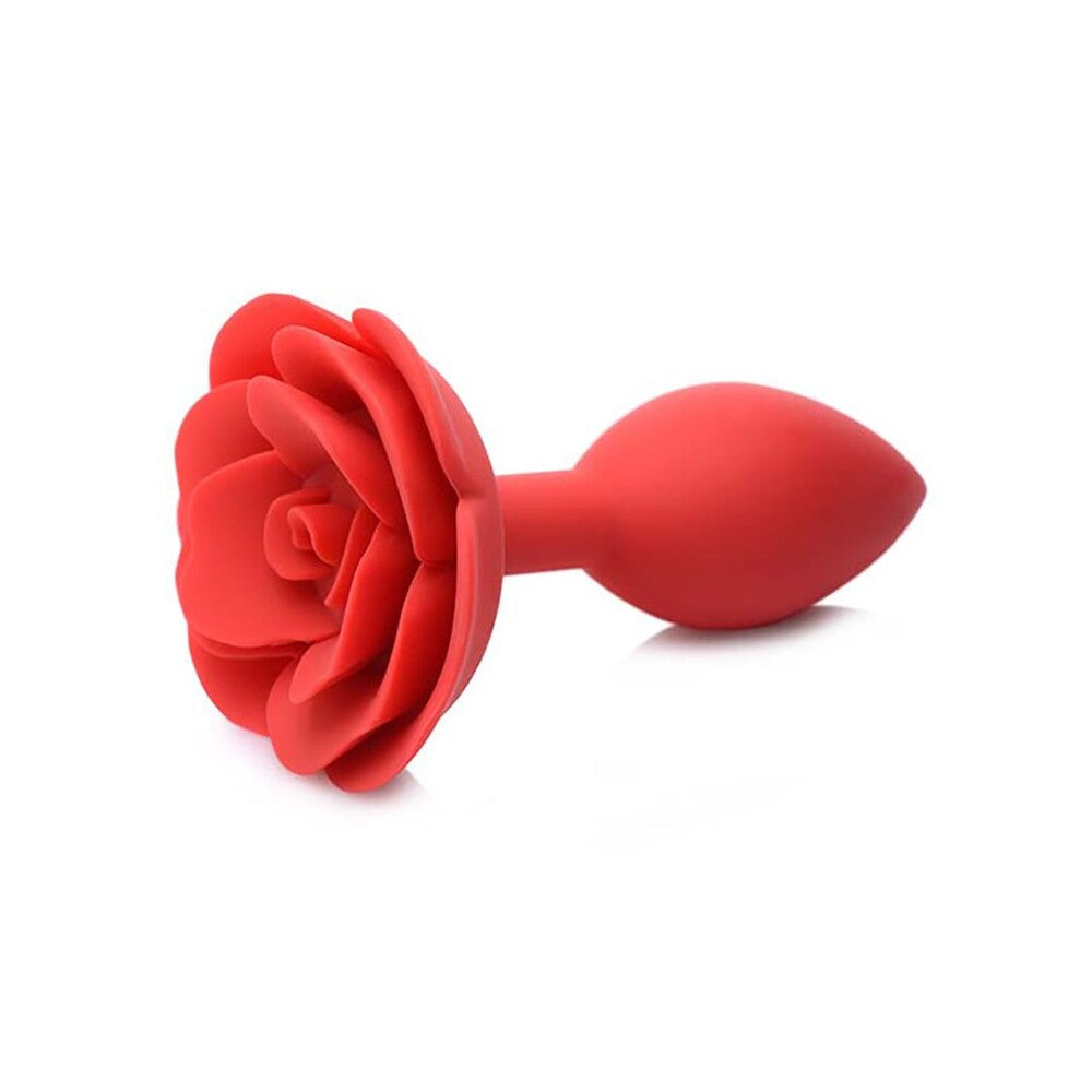 Red rose anal plug sex toy