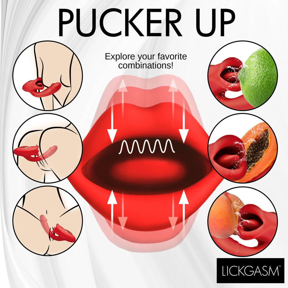 Lickgasm toy visual guide