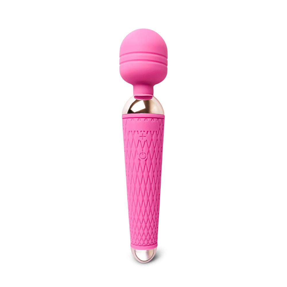 Pink magic wand massager