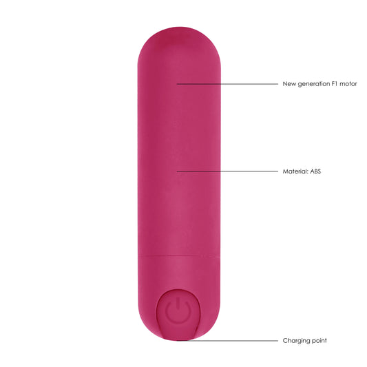 Pink bullet vibrator

A sleek pink bullet vibrator, promising a thrilling journey of pleasure and discovery.