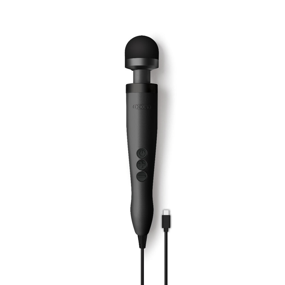 Black Doxy Wand, USB powered massager.