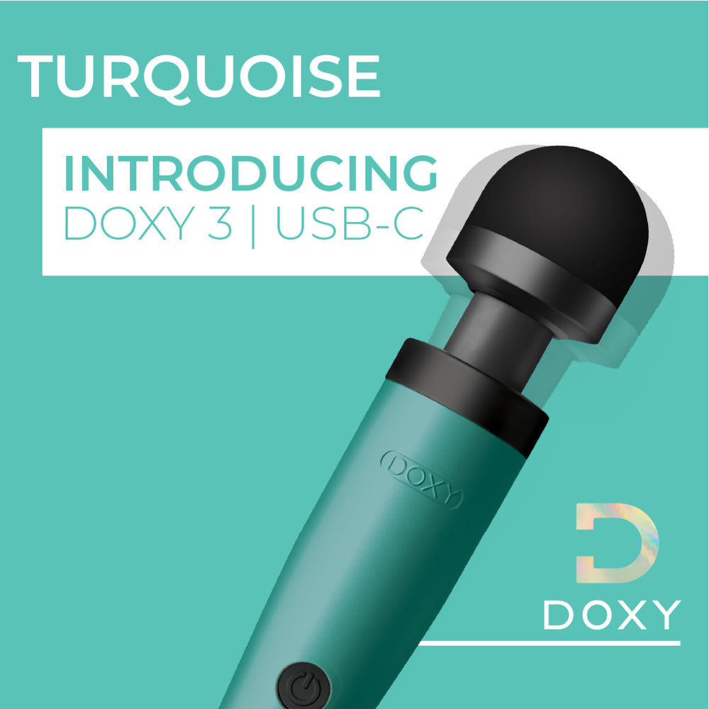 Turquoise Doxy Wand for sensational self-care.