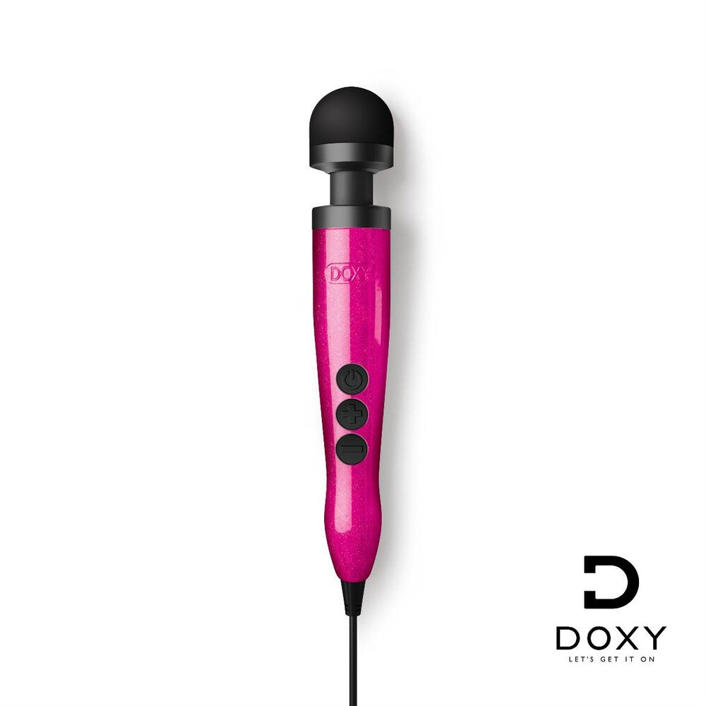 Hot pink Doxy wand massager