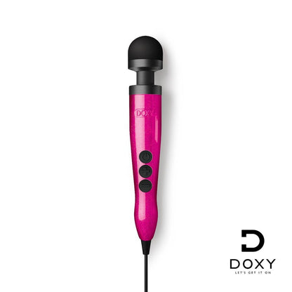 Hot pink Doxy wand massager