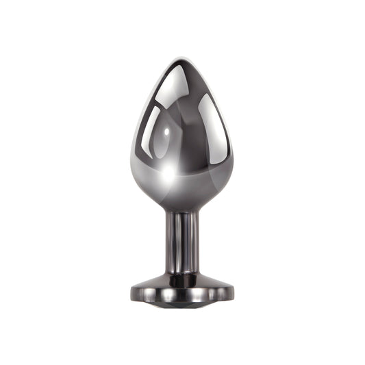 Sleek metal anal plug