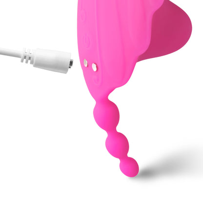 Recharging my pink pleasure toy.