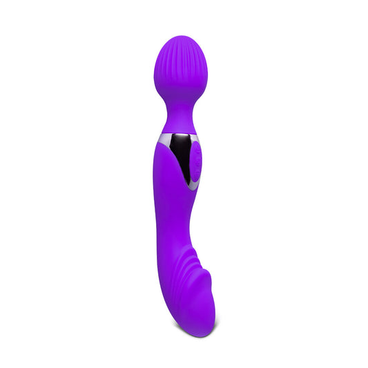 Purple wand massager. 
