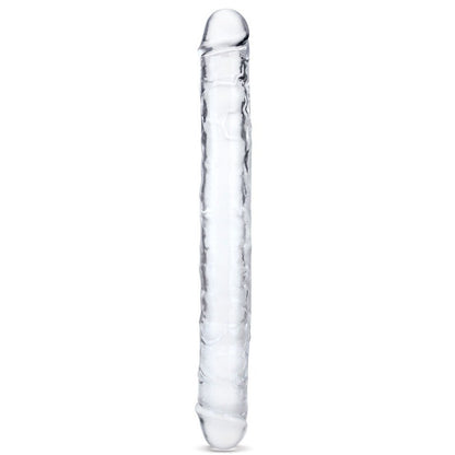 Clear crystal glass dildo