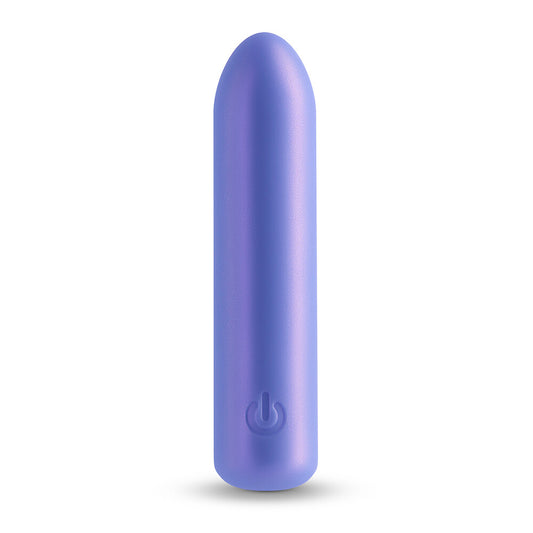 Purple pleasure wand for enhanced intimacy.