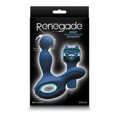 Renegade Orbit prostate massager. Rechargeable pleasure for inner exploration.