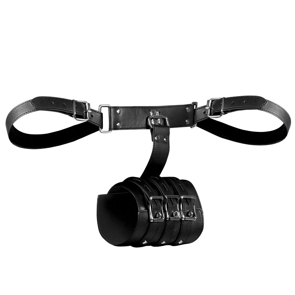 Leather arm restraints