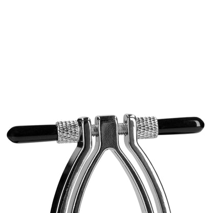 Adjustable pussy clamps for enhanced sensual play