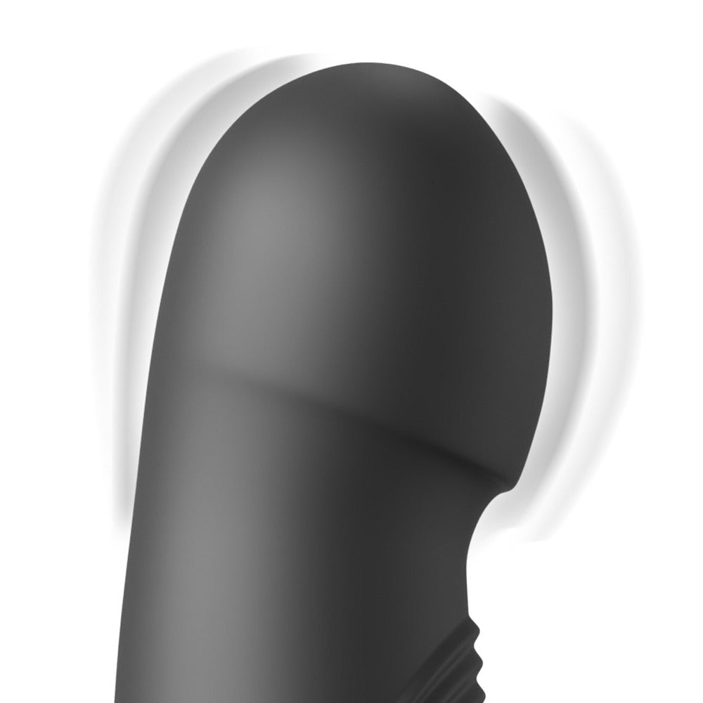 Black Pogo Thruster Vibrator pulsating for pleasure