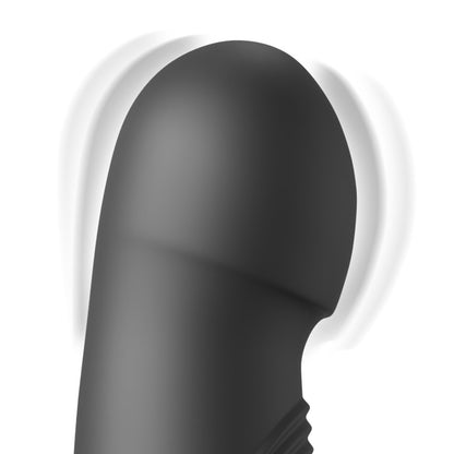 Black Pogo Thruster Vibrator pulsating for pleasure