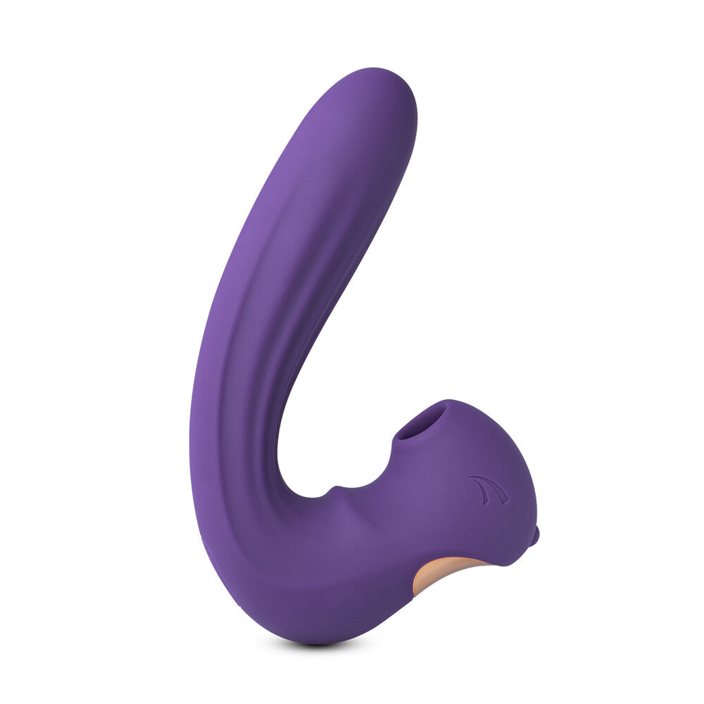 Purple clitoral stimulator 
